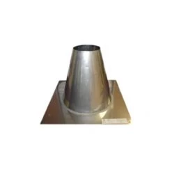 Noritz Stainless Steel Flat Roof Flashing for 5" Single Wall Venting
