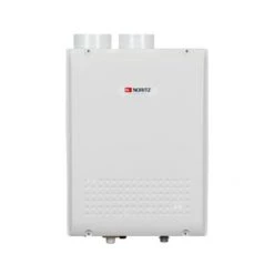 Noritz 9.8 GPM 180000 BTU 120 Volt Residential Natural Gas Tankless Water Heater with Direct Vent Exhaust