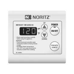 Noritz Remote Controller Fahrenheit and Celsius