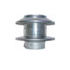 Noritz 5" Diameter Rain Cap Stainless Steel Single Wall Venting