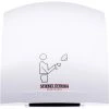 Stiebel Eltron Galaxy 10" x 7" 208/240V 95 CFM Automatic Touchless Electric Bathroom Hand Dryer with Infrared Proximity Sensor -Tankless Parts Sales stiebel eltron galaxy2 9707801