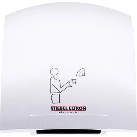 Stiebel Eltron Galaxy 10" x 7" 208/240V 95 CFM Automatic Touchless Electric Bathroom Hand Dryer with Infrared Proximity Sensor 3 Stiebel Eltron Galaxy 10" x 7" 208/240V 95 CFM Automatic Touchless Electric Bathroom Hand Dryer with Infrared Proximity Sensor