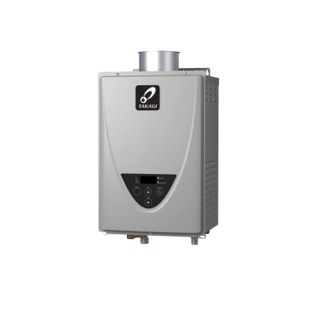 Takagi 8.0 GPM Residential Indoor Natural Gas Tankless Water Heater with 190,000 BTU Input and Concentric Venting from the Simplicity Series 3 Takagi 8.0 GPM Residential Indoor Natural Gas Tankless Water Heater with 190,000 BTU Input and Concentric Venting from the Simplicity Series