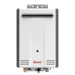 Rinnai Outdoor Whole House Natural Gas Tankless Water Heater 5.3 Gallons Per Minute